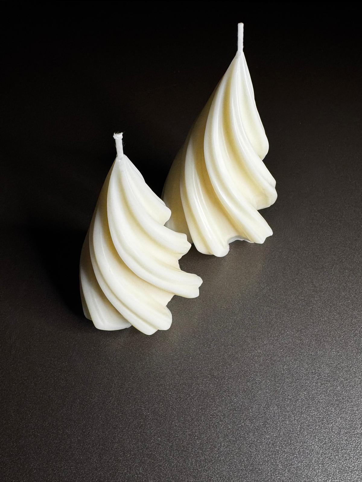 Spiral Tree Candle