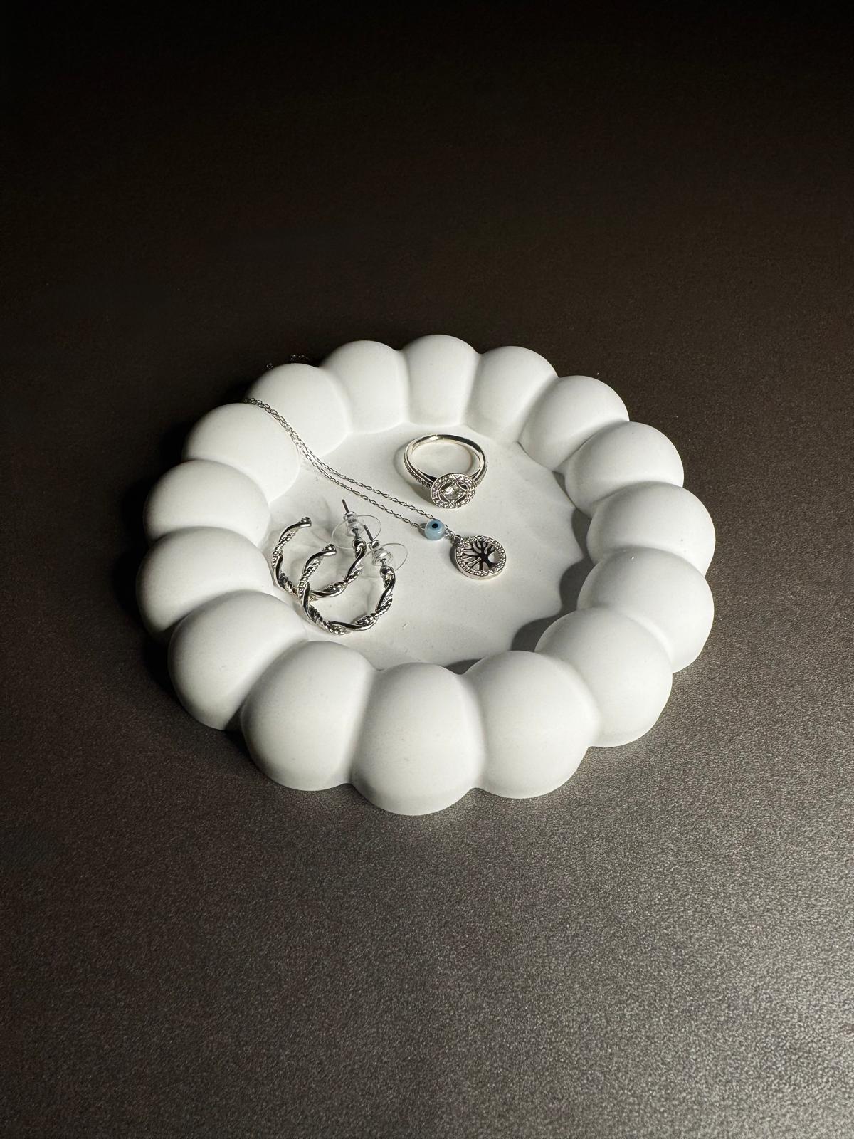 Round Big Bubbles Tray
