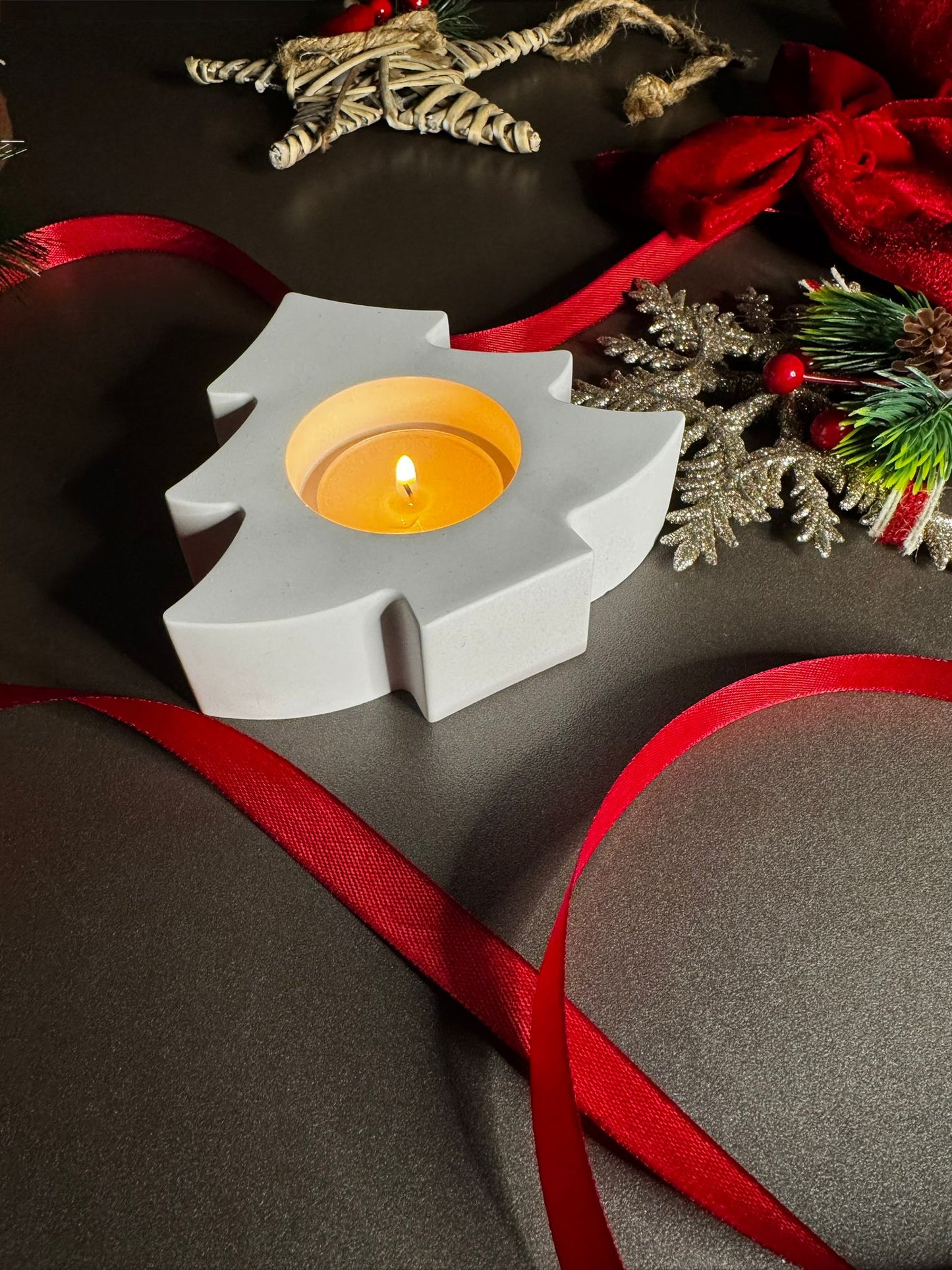 Christmas Tree Candle Holder