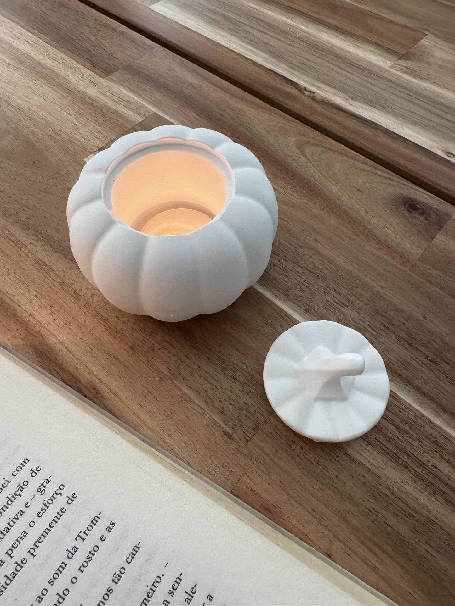 Pumpkin Candle Holder