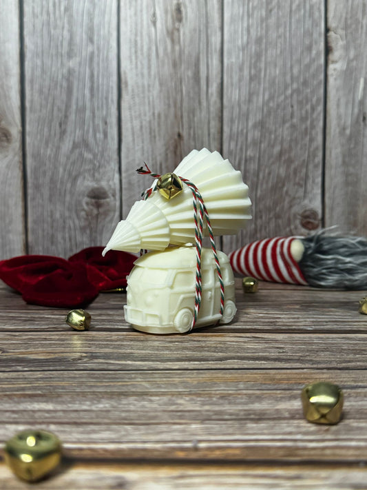 Diamantformet stearinlys