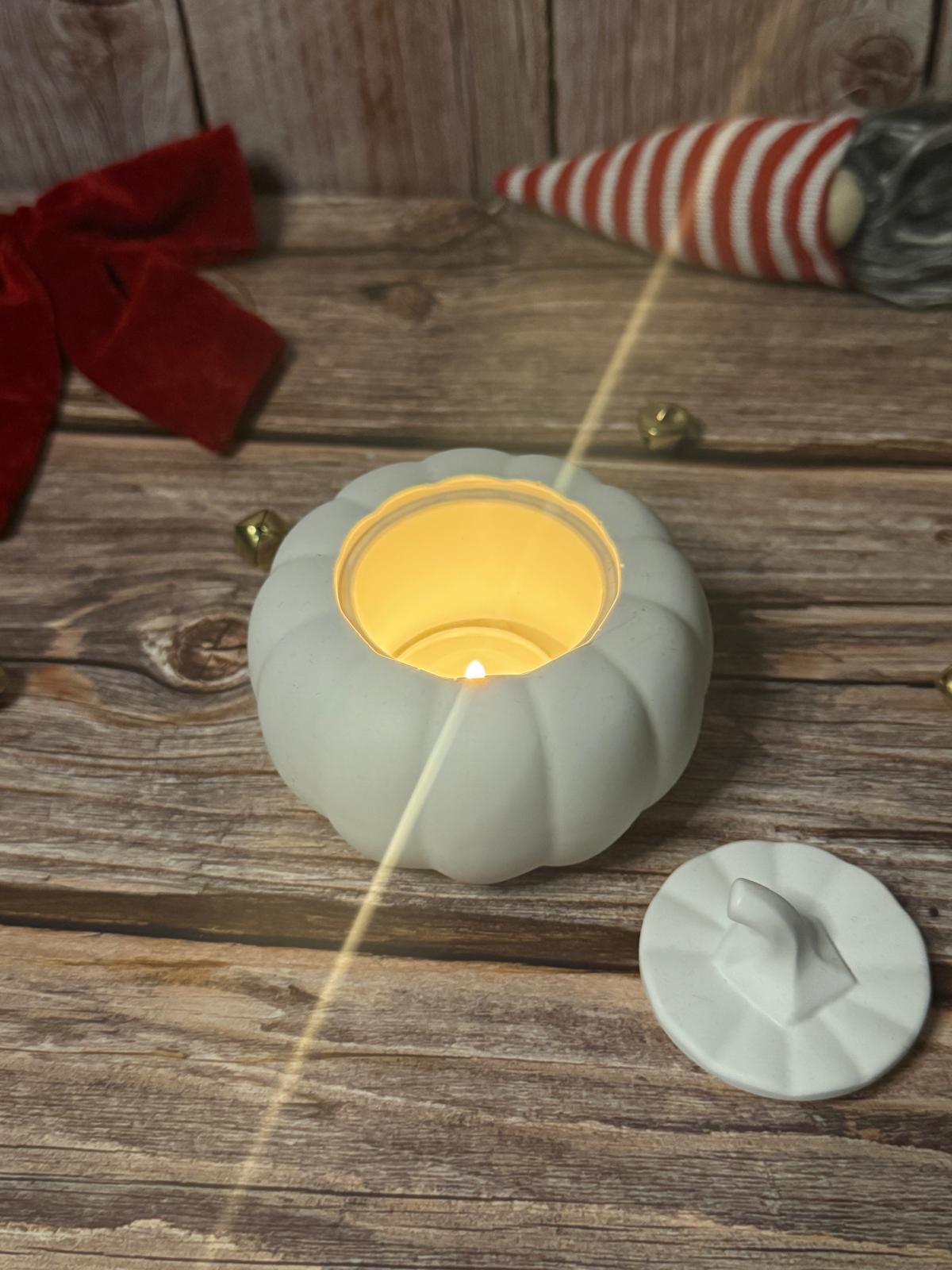 Pumpkin Candle Holder