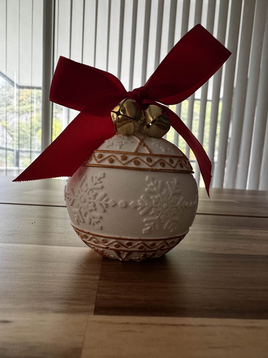 Christmas Ball Candle Holder