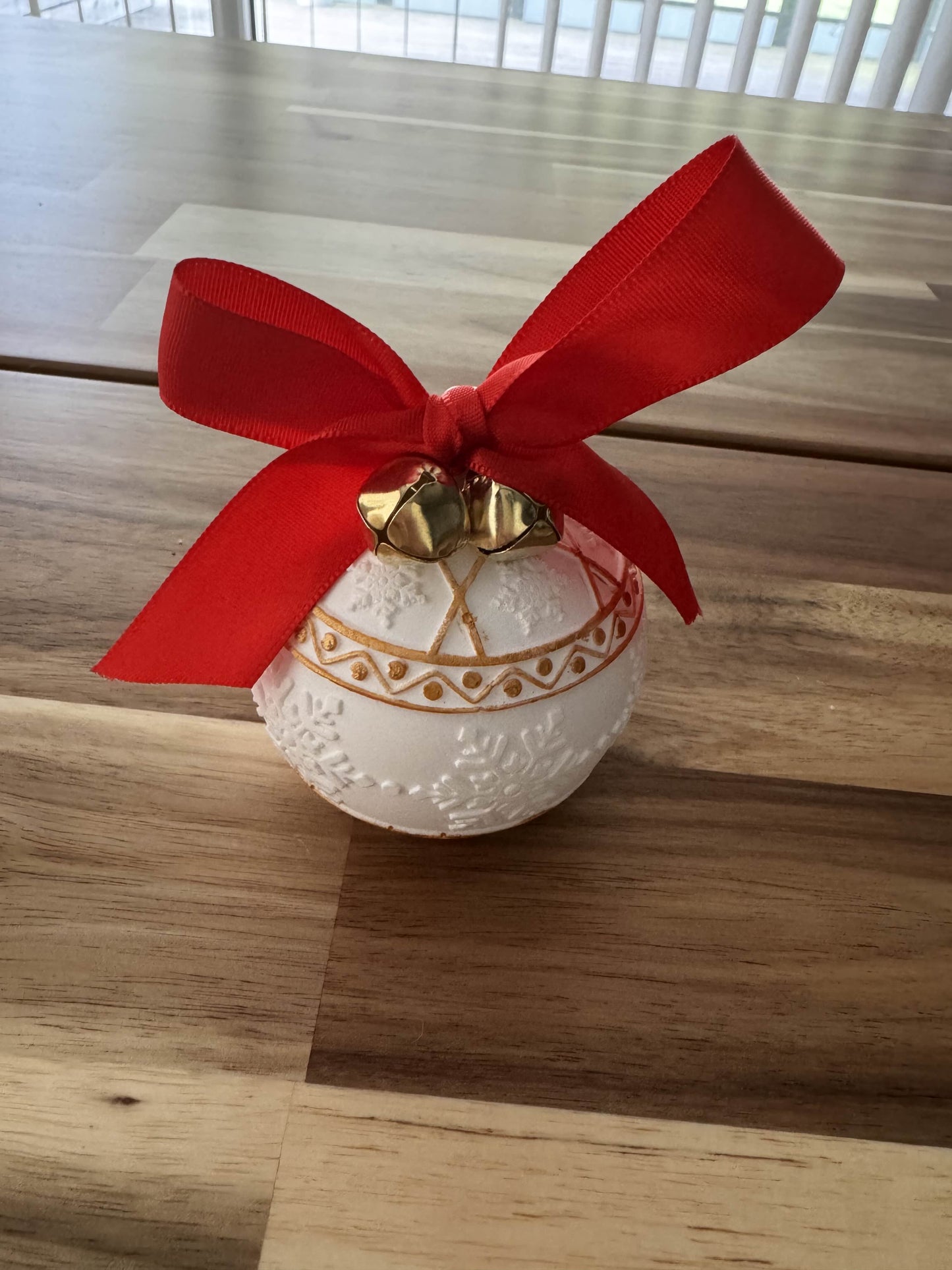 Christmas Ball Candle Holder